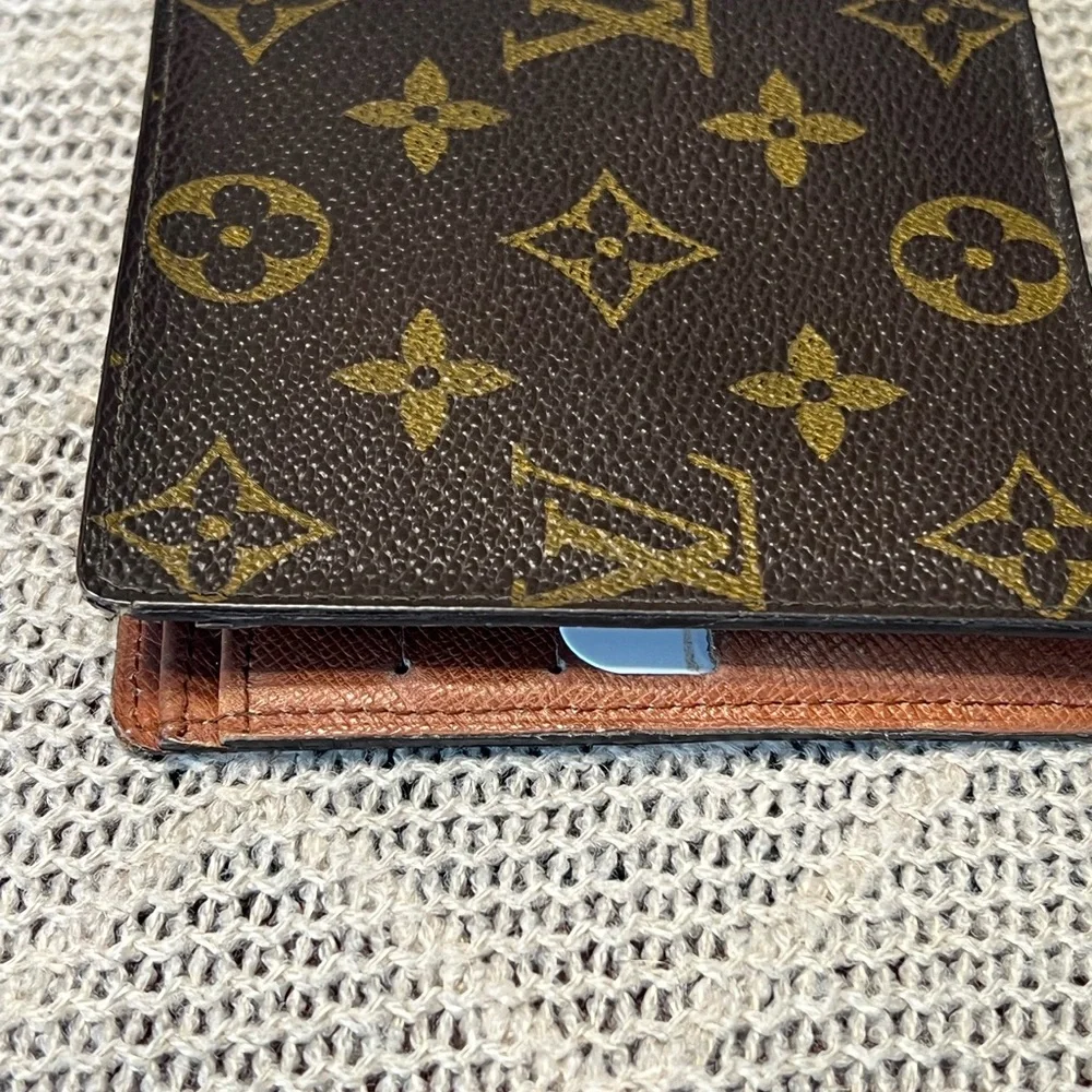 Louis Vuitton Brown Monogram Canvas Bi-Fold Key & Card Holder